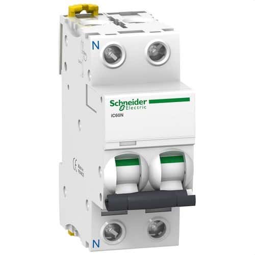 Magnetotermico IC60N 1P+N 32A Curva C con riferimento A9F79632 del marchio SCHNEIDER ELECTRIC