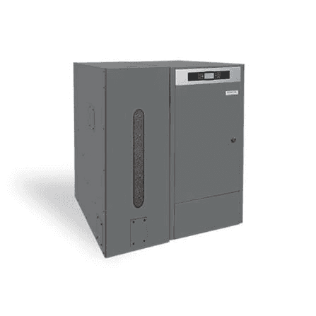 Caldaia a pellet Domusa BIOCLASS IC 12 + DR con serbatoio da 142 kg con riferimento TBIO000136 del marchio DOMUSA