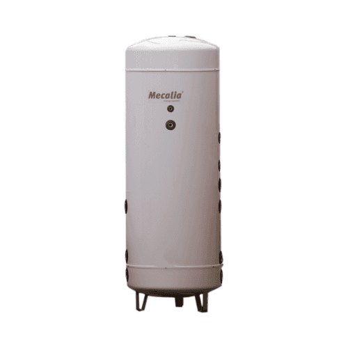 Interaccumulatore con serpentina a spirale in acciaio inox Mecalia DPI/IBC/TWIN da 300 litri con riferimento 08373 del marchio MECALIA
