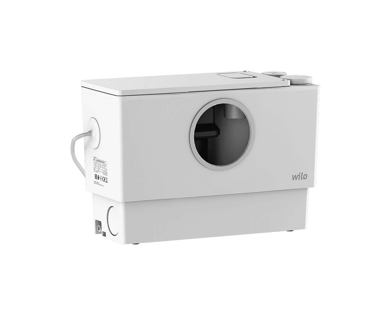 Trituratore sanitario Wilo DrainLift MINI3-XS/WC con riferimento 6095128 del marchio WILO