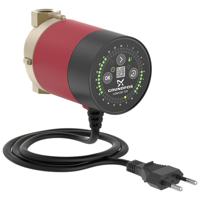 Pompa circolatrice Grundfos COMFORT 15-14 B TDT con riferimento 93093537 del marchio GRUNDFOS