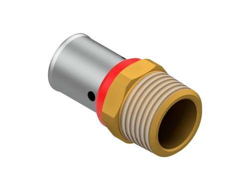 Raccord fisso maschio PE-X 32x2,90-1" con riferimento 1411.32100 del marchio MULTICAPAS