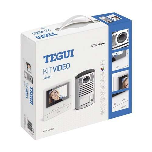 Kit videocitofono per 1 abitazione Tegui Linea 2000 con riferimento 379011 del marchio TEGUI