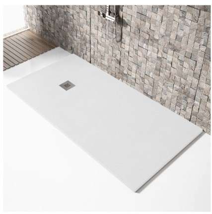 Piatto doccia MADISON in resina 70x160 Bianco con scarico incluso - RESIBLOCK con riferimento PDM16070BL del marchio RESIBLOCK S.L