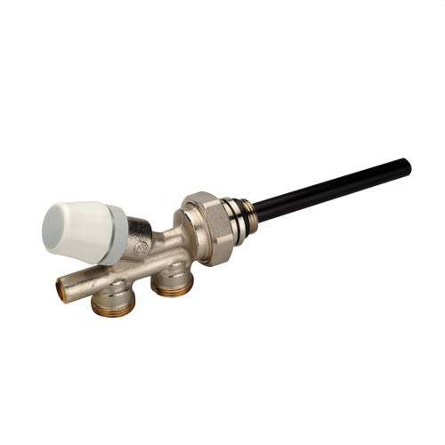Valvola termostatizzabile monotubo Spazi ridotti filetto maschio 1/2" con riferimento 52390 del marchio ORKLI