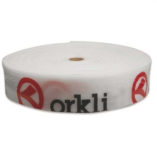 Fascia perimetrale 130mm con grembiule per pavimento radiante con riferimento SRBAN-2 del marchio ORKLI