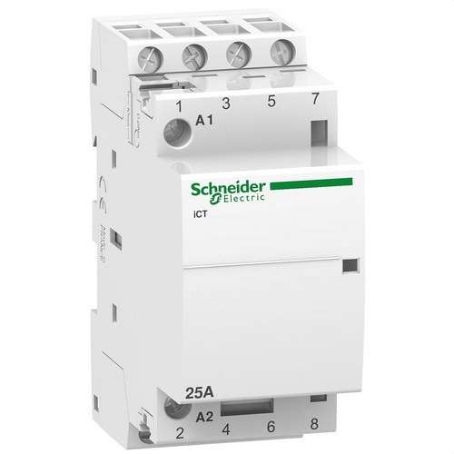 Contattore ICT 25A 4 NA 24V CA con riferimento A9C20134 del marchio SCHNEIDER ELECTRIC