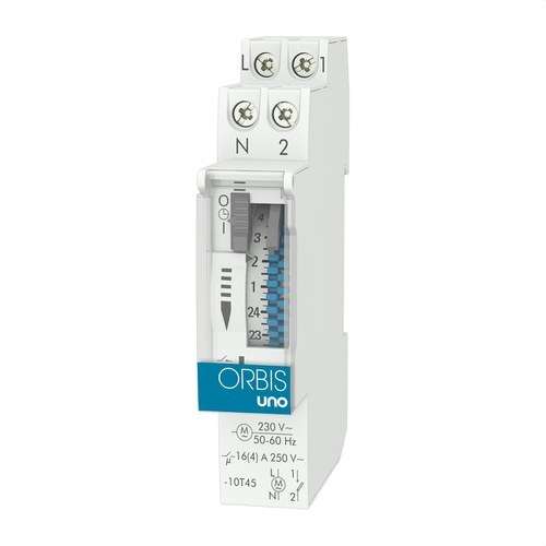 Interruttore orario analogico UNO D 230V con riferimento OB400132 del marchio ORBIS