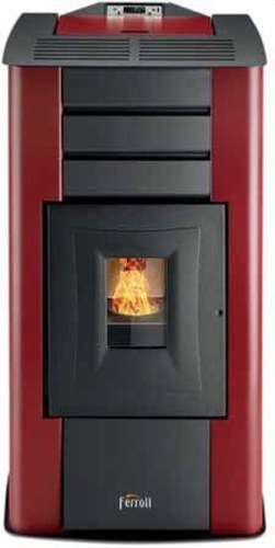 Termo stufa a pellet Ferroli Termo Módena da 11,6 kW con riferimento 1B3620117 del marchio FERROLI