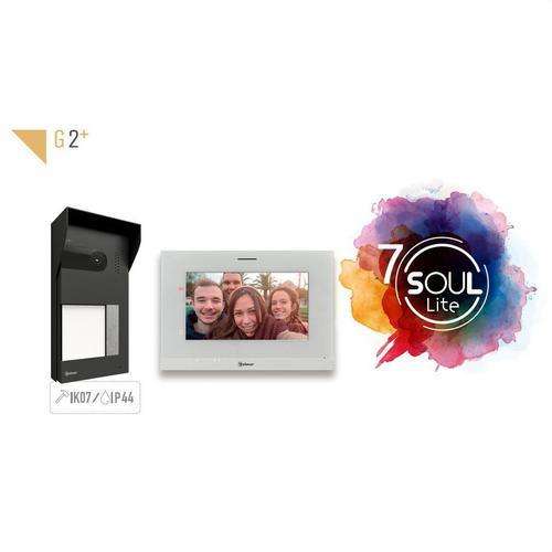 Kit videocitofono per 1 abitazione S5110/ART 7 LITE con riferimento 12205120 del marchio GOLMAR