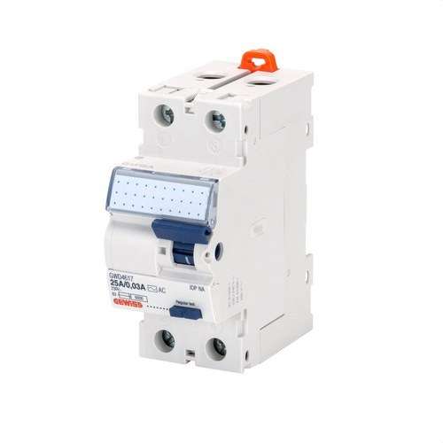Differenziale NA-T 2P 40A 30mA Istantaneo con riferimento GWD4627 del marchio GEWISS