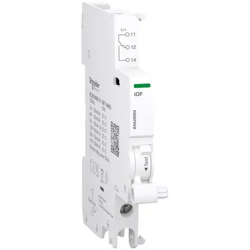Acti9 iOF Contatto ausiliario 100mA a 6A AC-DC con riferimento A9A26904 del marchio SCHNEIDER ELECTRIC
