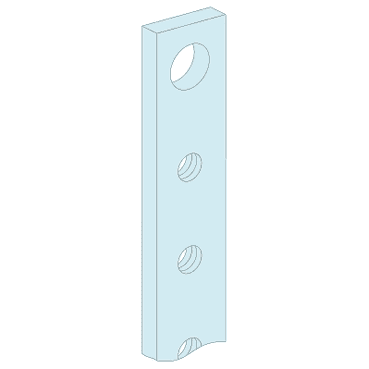 Barra collettrice Linergy BS 4 barre CU 630 A 1400 mm con riferimento LVS04174 del marchio SCHNEIDER ELECTRIC