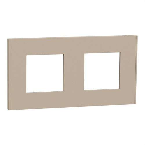 Cornice a 2 elementi visone New Unica Deco con riferimento NU600426 del marchio SCHNEIDER ELECTRIC