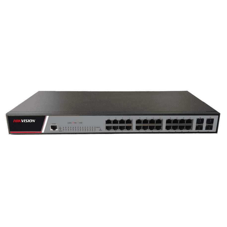 Switch gestibile a 28 porte Hikvision Gigabit DS-3E2528 con riferimento DS-3E2528 del marchio HIKVISION