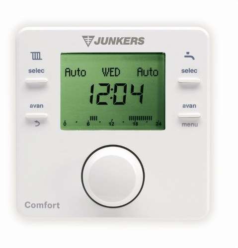 Termostato intelligente wireless Bosch CR80 RF con riferimento 7738112287 del marchio JUNKERS