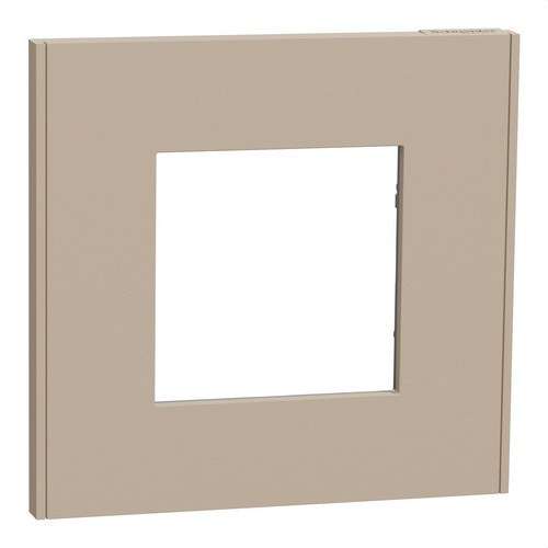 Cornice da 1 elemento visone New Unica Deco con riferimento NU600226 del marchio SCHNEIDER ELECTRIC