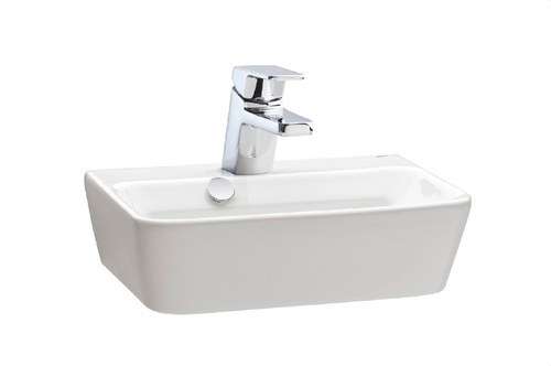 Lavabo da appoggio o da parete Emma Square 42x32cm con riferimento 2708501 del marchio GALA