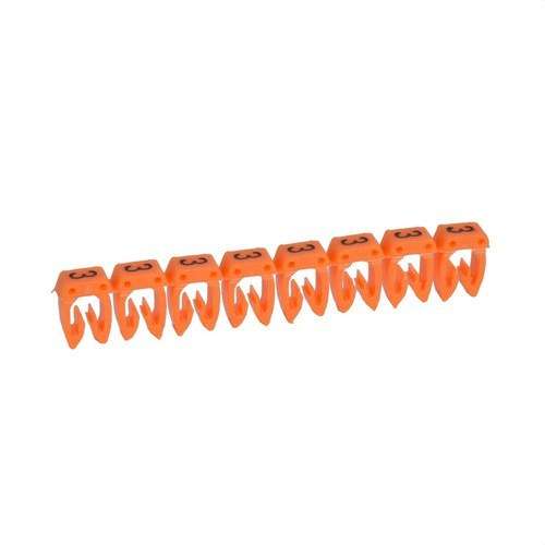 Etichetta per cablaggio CAB 3 - Cifra 3 fino a 2,5mm2 con riferimento 038223 del marchio LEGRAND