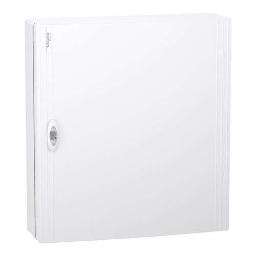Involucro modulare di superficie con porta bianca 3 file 24 moduli PrismaSeT XS con riferimento LVSXL324 del marchio SCHNEIDER ELECTRIC