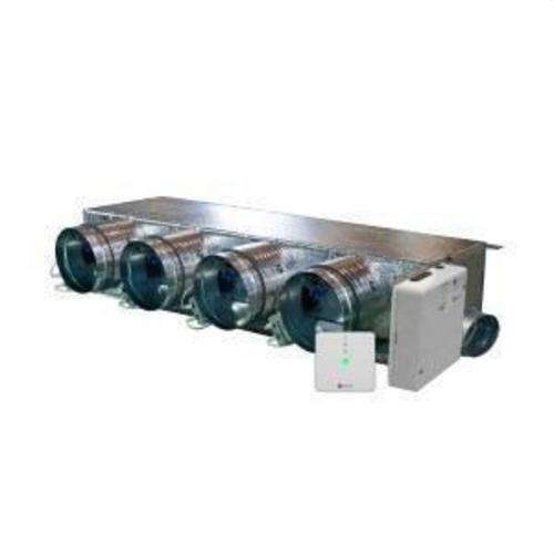 Plenum motorizzato Airzone Easyzone 25 Slim AZE25MELSL01M4 per Mitsubishi SEZ-M – 4 uscite Ø150 mm (profilo basso) con riferimento AZE25MELSL01M4 del marchio AIRZONE