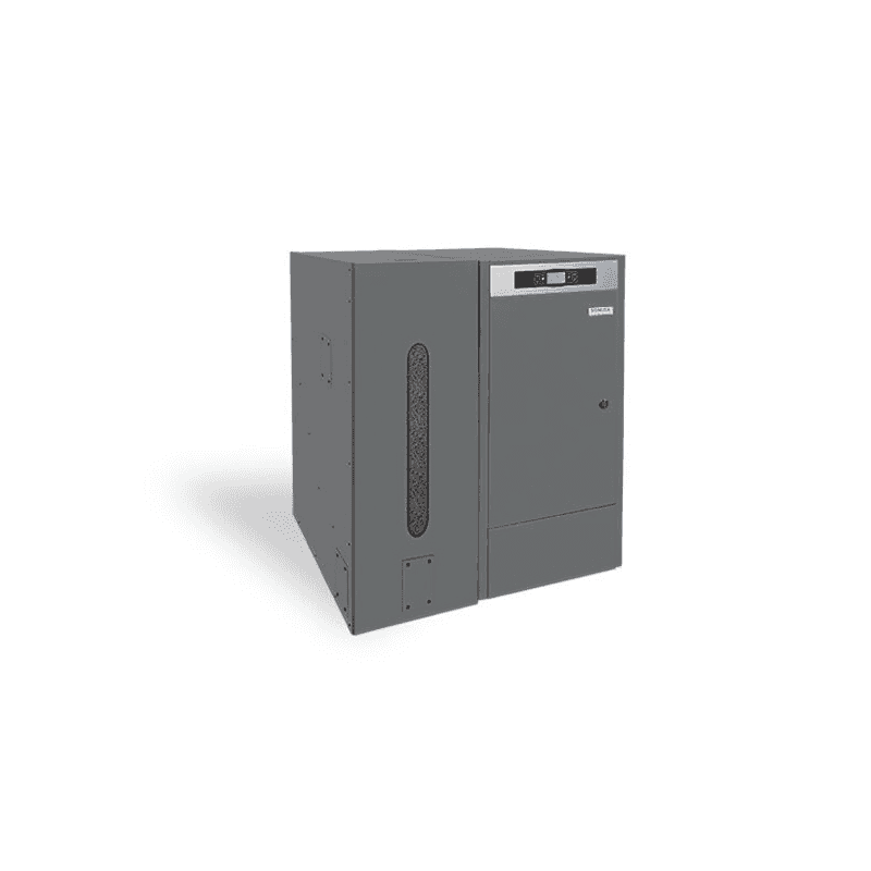 Caldaia a pellet Domusa BIOCLASS IC 18 + DR con serbatoio da 142 kg con riferimento TBIO000137 del marchio DOMUSA