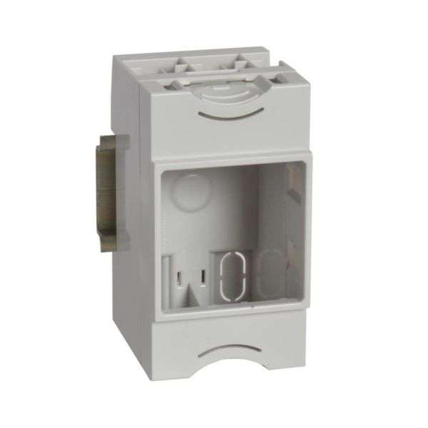 Supporto per meccanismi Mosaic 2 moduli - 2,5 moduli DIN 17,5 mm con riferimento 412950 del marchio LEGRAND