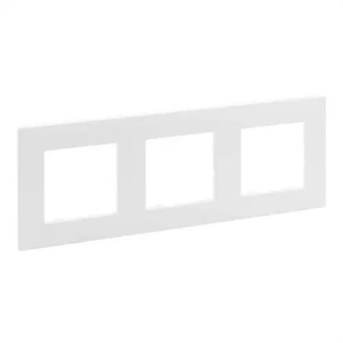 Cornice decorativa a 3 elementi bianco opaco Niloé Step con riferimento 864173 del marchio LEGRAND