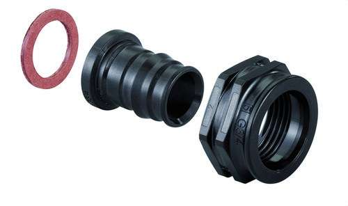 Uponor Q&E raccord dado mobile PPSU 25-G1"SN con riferimento 1038025 del marchio UPONOR