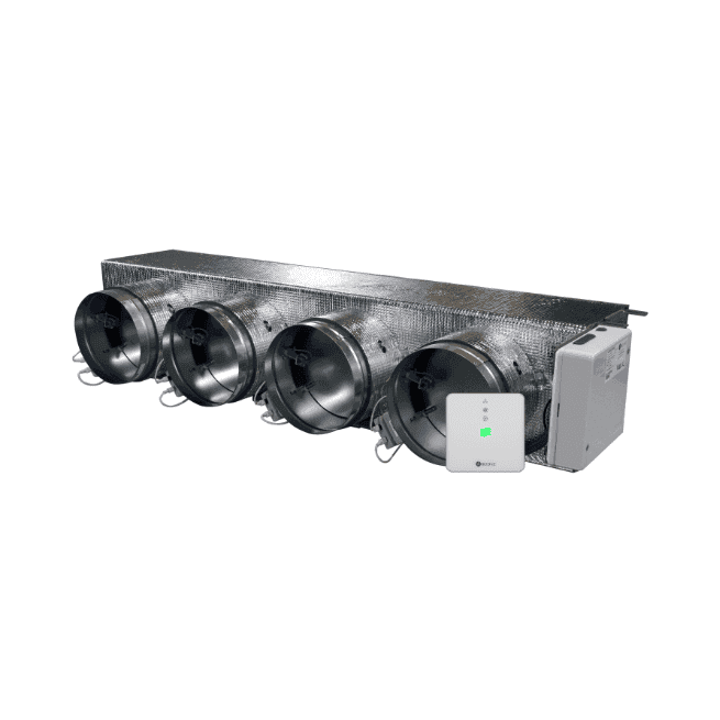 Plenum motorizzato Airzone Easyzone 25 Wi-Fi Medium AZC25DAIBS07M4 per Daikin – 4 uscite Ø200 mm (capacità media) con riferimento AZC25DAIBS07M4 del marchio AIRZONE
