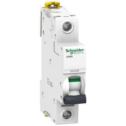Interruttore Magnetotermico Acti9 iC60N 1P 6A con riferimento A9F79106 del marchio SCHNEIDER ELECTRIC