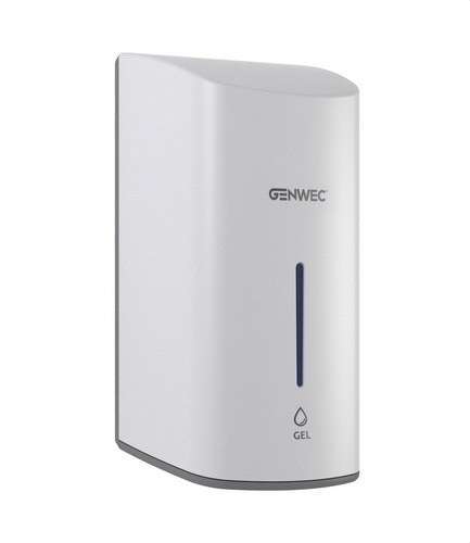 Dispenser automatico di sapone/gel disinfettante 1100ml ABS bianco con riferimento GW04 16 01 00 del marchio GENWEC
