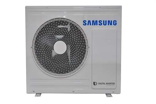 Unità esterna bibloc aerotermica Samsung EHS TDM Plus 6,6 kW con riferimento AE066MXTPEH/EU del marchio SAMSUNG