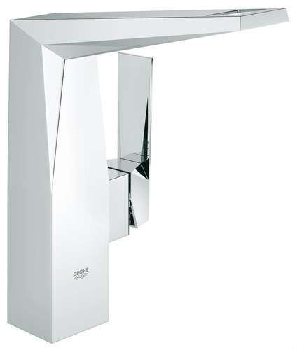 Rubinetto lavabo monocomando Allure Brilliant L cromo con riferimento 24345000 del marchio GROHE