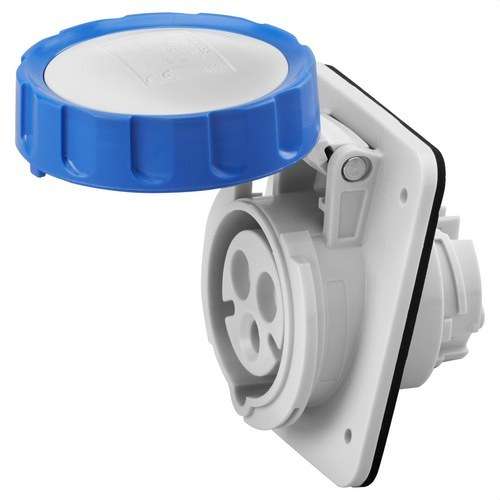 Base fissa da incasso a 10º IP67 2P+T 16A 230V 6H con riferimento GW62227H del marchio GEWISS