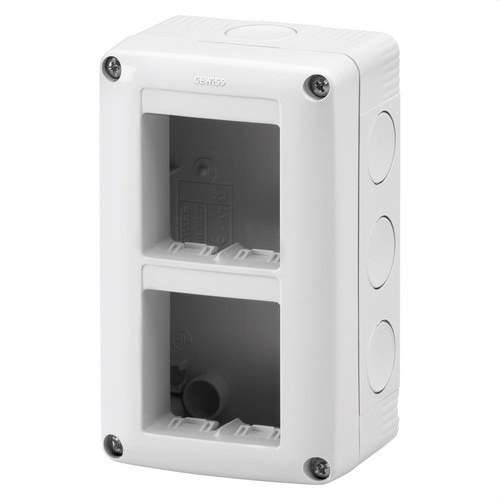 Scatola di superficie verticale per meccanismi SYSTEM 4 moduli IP40 con riferimento GW27021 del marchio GEWISS