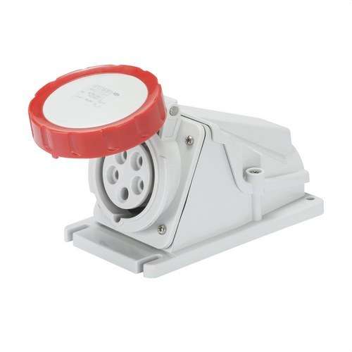 Base fissa di superficie a 90º. IP67 3P+N+T 16A 400V con riferimento GW62505 del marchio GEWISS