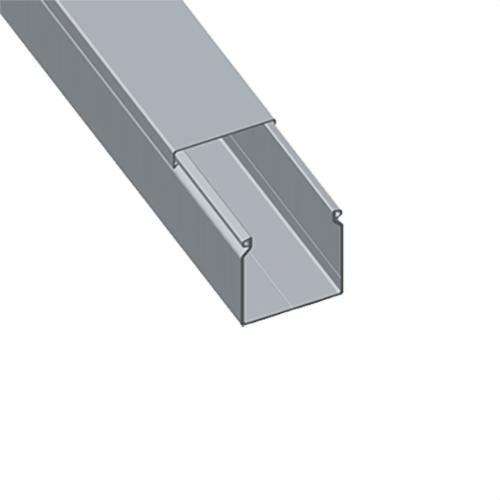 Canalina grigia U23X 25x20mm con riferimento 25.20.07 del marchio UNEX