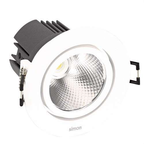 Downlight LED 703.23 Orientabile Rotondo 4000K SPOT bianco con riferimento 70323030-284 del marchio SIMON