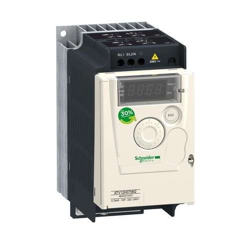 Variatore di velocità ALTIVAR-12 0,55KW 240V 1PH con riferimento ATV12H055M2 del marchio SCHNEIDER ELECTRIC