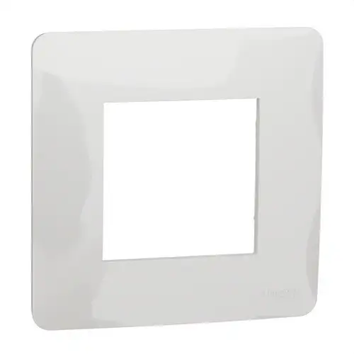 Cornice da 1 elemento bianco polare New Unica Studio con riferimento NU200218 del marchio SCHNEIDER ELECTRIC