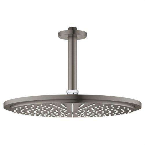 Soffione doccia a soffitto con braccio 142mm Rainshower Cosmopolitan 310 grafite con riferimento 26067AL0 del marchio GROHE