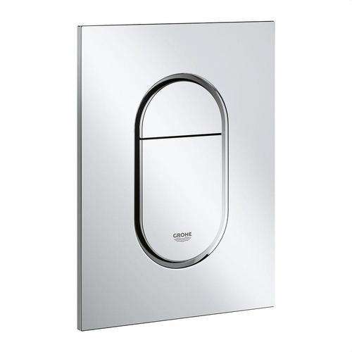 Pulsante doppio scarico ridotto Arena Cosmopolitan S Scudo cromo con riferimento 37624000 del marchio GROHE