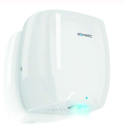 Asciugamani con sensore elettronico E-flow alluminio bianco 220-240V con riferimento GW01 12 02 00 del marchio GENWEC