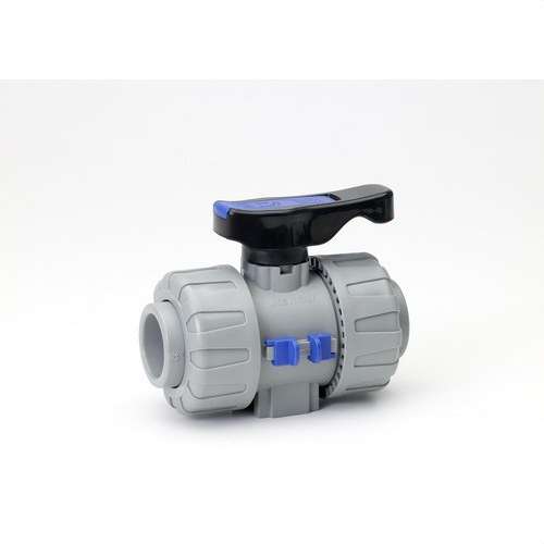 Valvola a sfera smontabile corpo PP sfera PP 40mm con riferimento 27NRSPPRCT40 del marchio ITALSAN