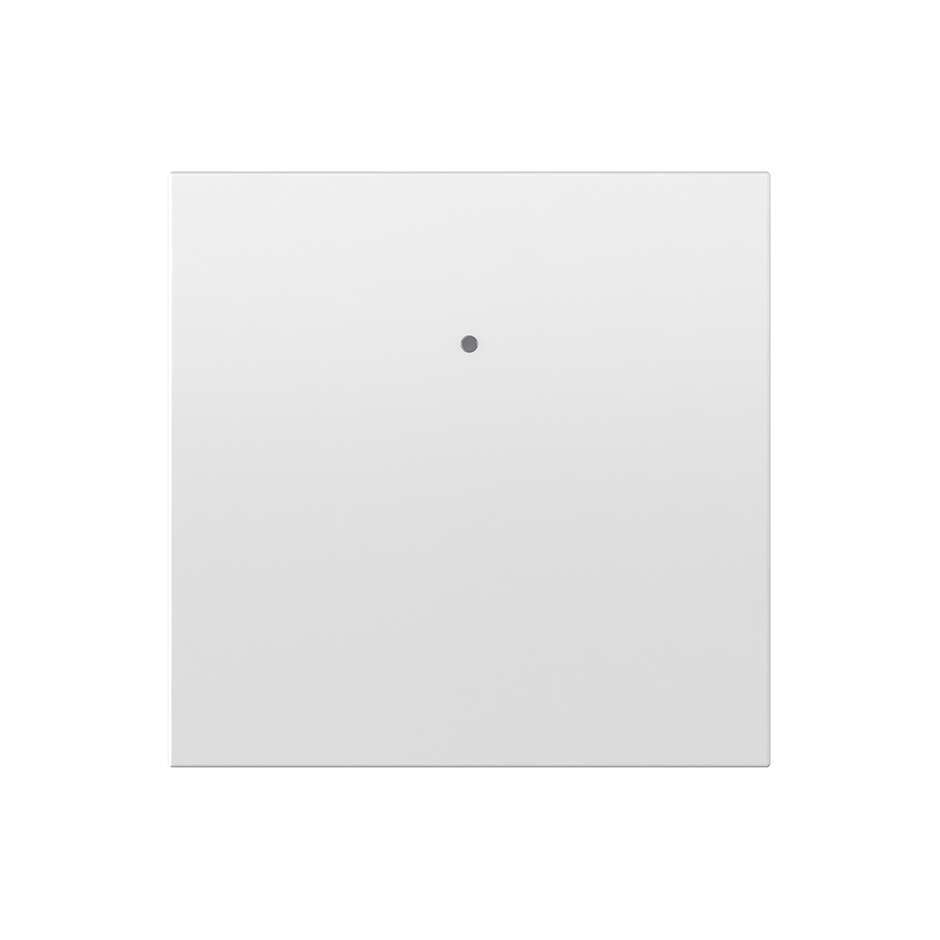 Tasto singolo con visore per meccanismo pulsante bianco opaco Simon 360 con riferimento 36010011-190 del marchio SIMON