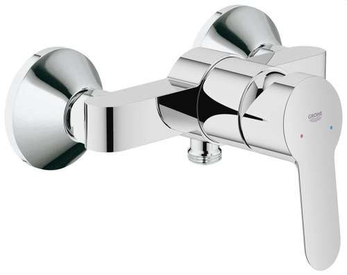 Miscelatore monocomando per doccia Bauedge cromo con riferimento 23333000 del marchio GROHE