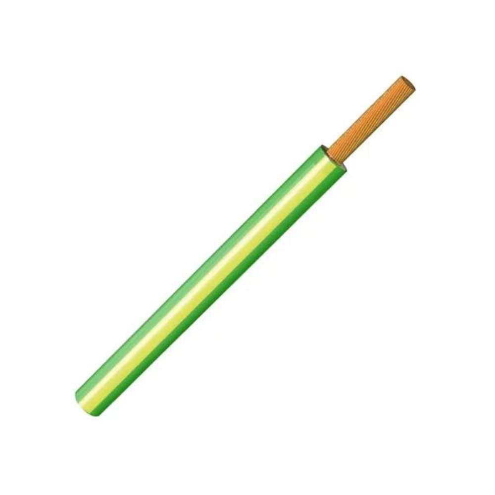 Cavo H07Z1-K CPR 2,5mm2 giallo-verde - Scatola da 200 metri con riferimento 333820042523 del marchio RECAEL