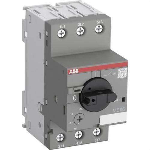 Avviatore motore MS116-6.3 4,0-6,3A con riferimento 1SAM250000R1009 del marchio ABB