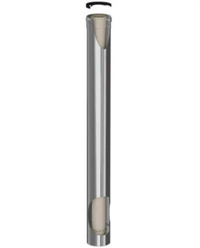 Tubo camino coassiale maschio-femmina diametro 125/200mm di 500mm polipropilene/inox con riferimento 125200-500MH45 del marchio FIG